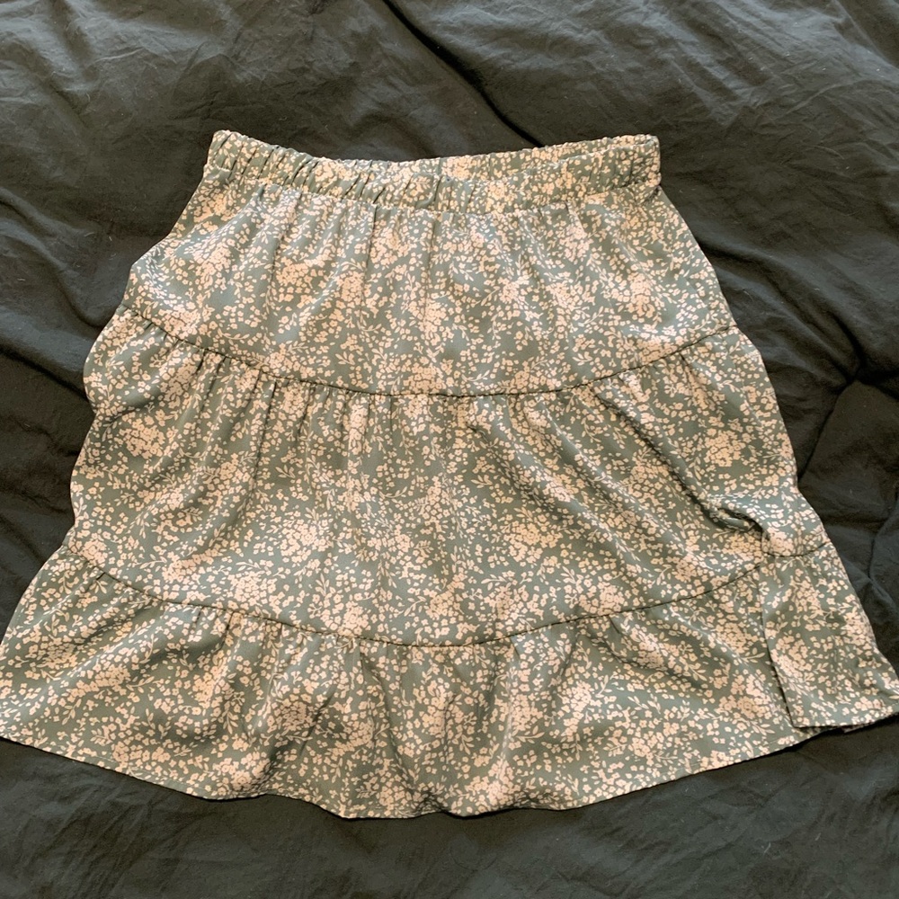 Miami Cream Bubble Mini Skirt Resort Wear
